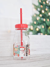 Load image into Gallery viewer, Childrens Personalised Cold Cup Milk Jar Bottle Plastic
