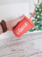 Load image into Gallery viewer, Christmas Red Personalised Cold Cup
