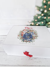 Load image into Gallery viewer, Personalised Polar Express Train Christmas Eve Gift box
