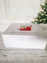 Load image into Gallery viewer, Kids Personalised Christmas Eve Gift box Safari Gang
