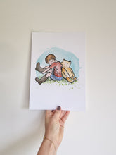 Load image into Gallery viewer, Winnie the pooh set of 3 Nursery Prints
