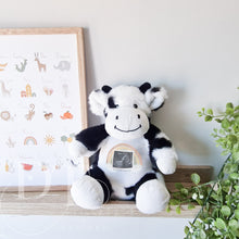 Load image into Gallery viewer, Baby Cow Ultrasound Teddy - Pregnancy Reveal - Baby Gift
