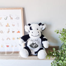 Load image into Gallery viewer, Baby Cow Ultrasound Teddy - Pregnancy Reveal - Baby Gift
