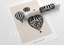 Load image into Gallery viewer, The Sky is the limit - Hot air balloons Art Gallery Poster
