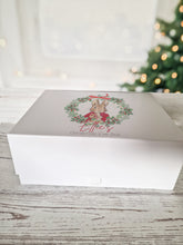 Load image into Gallery viewer, Personalised Rabbit Wreath Christmas Eve Gift Box
