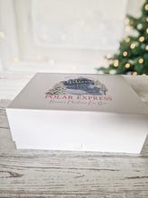 Load image into Gallery viewer, Personalised Polar Express Train 2 Christmas Eve Gift box
