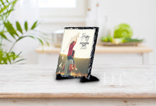 Load image into Gallery viewer, Fathers Day photo rock slate gift for him 2
