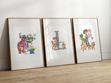 Load image into Gallery viewer, Toy Story Personalised set of 3 prints
