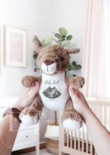 Load image into Gallery viewer, Kangaroo Teddy Baby Scan - Pregnancy Announcement - Baby Gift
