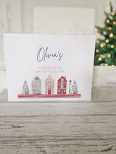 Load image into Gallery viewer, Scandinavian  Village Personalised Christmas Eve Gift box

