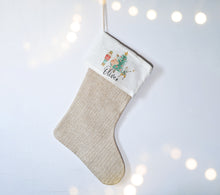 Load image into Gallery viewer, Personalised Nutcracker Christmas Stocking
