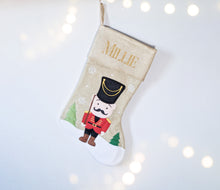 Load image into Gallery viewer, Personalised Nut Cracker Stocking
