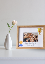 Load image into Gallery viewer, Fathers Day Custom Photo Frame No 1 Dad - Top Dad Gift
