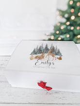 Load image into Gallery viewer, Reindeer Woodland Personalised Christmas Eve Box
