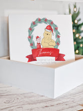 Load image into Gallery viewer, Winnie the Pooh Wooden Christmas Eve Gift Box December
