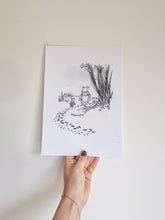 Load image into Gallery viewer, Winnie the pooh set of 3 sketch Nursery Prints
