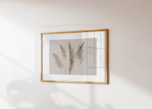 Load image into Gallery viewer, Beige Pampas Grass Poster
