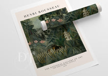 Load image into Gallery viewer, HENRI ROUSSEAU THE EQUATORIAL JUNGLE
