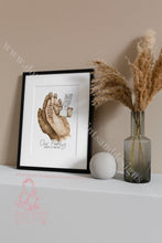 Load image into Gallery viewer, Family Of 3 Newborn Baby Personalised Mother Father Son Daughter
