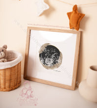 Load image into Gallery viewer, Pampass Bogo Wreath Baby Scan Art - Ultra Sound- Mothers Day
