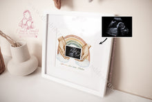 Load image into Gallery viewer, Rainbow Baby - Ultrasound Scan Keepsake
